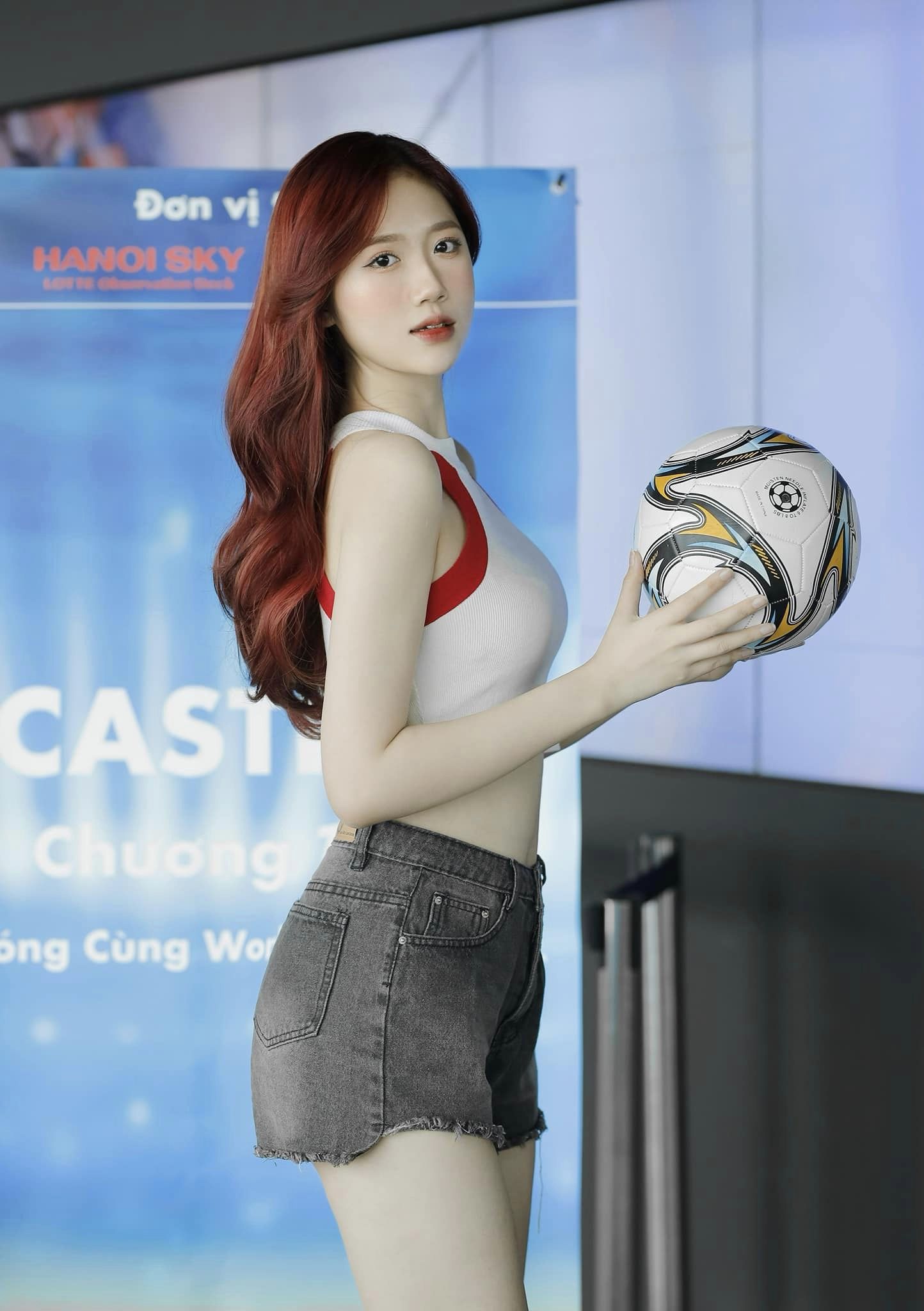Hoa Khôi, Đại diện đội tuyển Hàn Quốc, Hot girl WorldCup, WorldCup 2022 Nguyễn Lan Nhi lannhibaby308