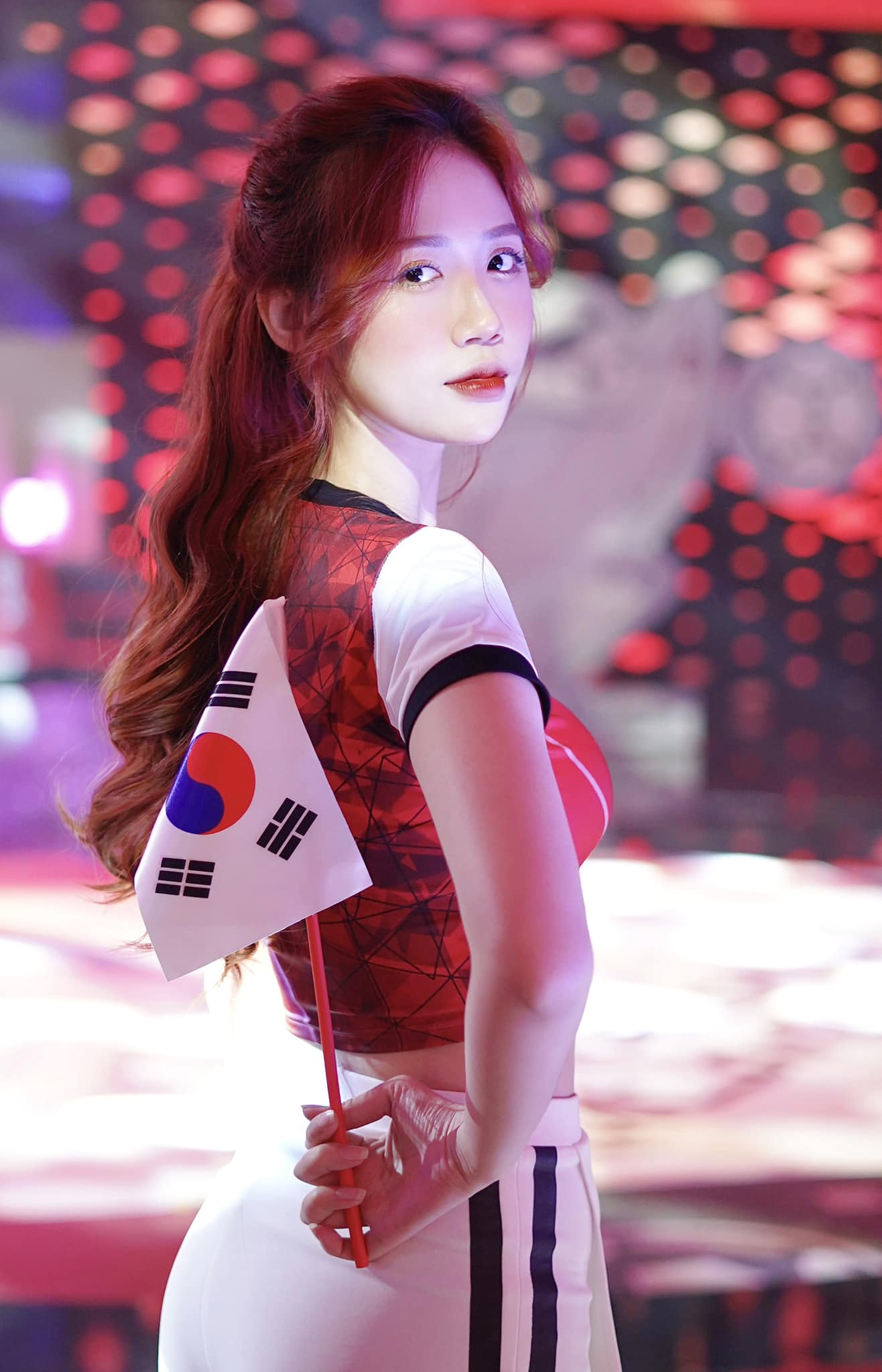 Hoa Khôi, Đại diện đội tuyển Hàn Quốc, Hot girl WorldCup, WorldCup 2022 Nguyễn Lan Nhi lannhibaby308